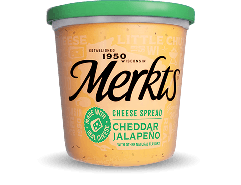 Merkts Cheddar Jalapeno with other natural flavors Spreadable Cheese